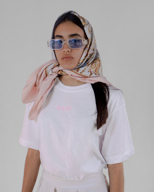 CLASSIC OFF PINK T-SHIRT