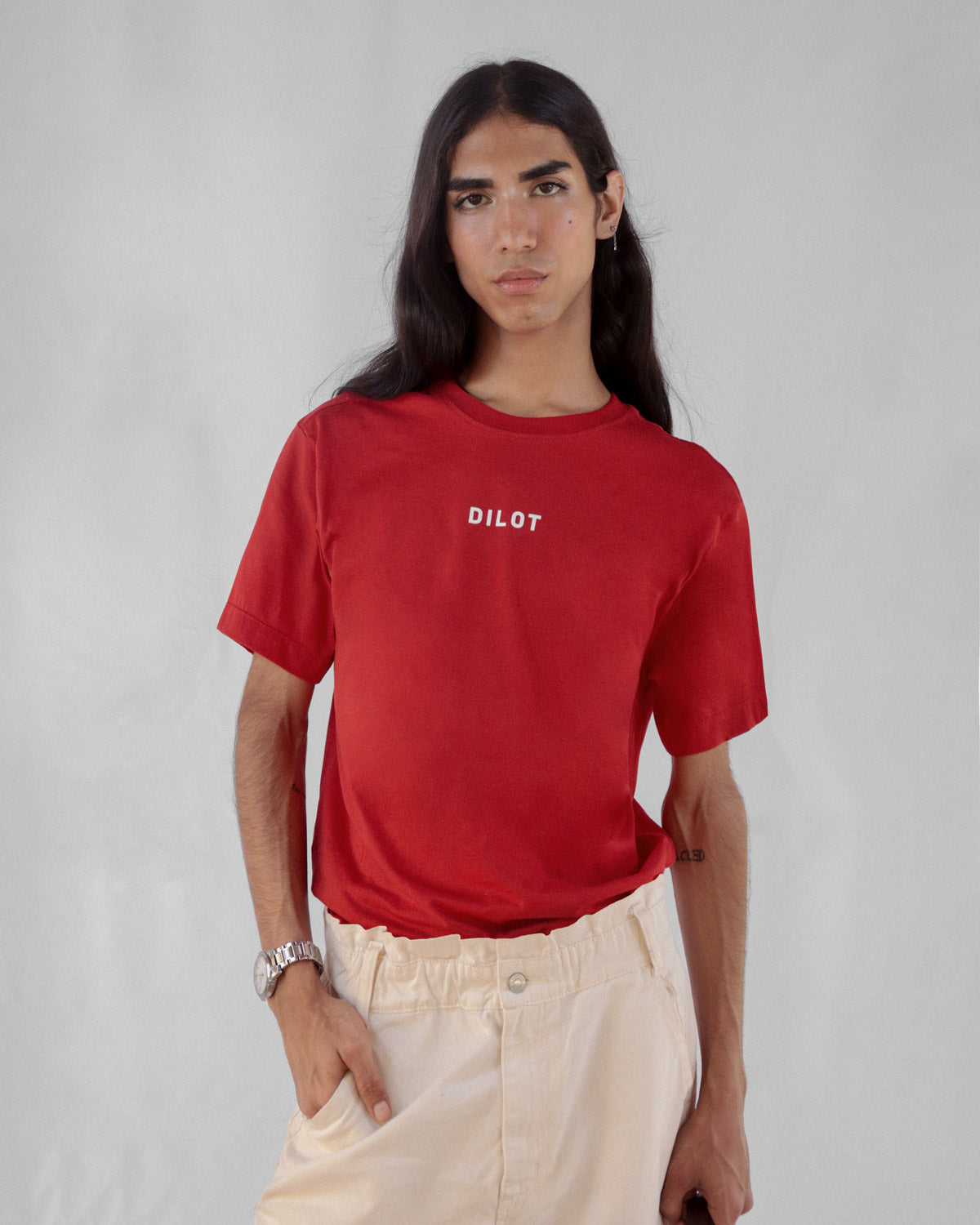 CLASSIC OFF RED T-SHIRT